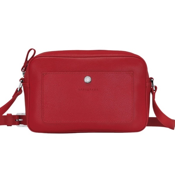 Longchamp Handbags - Longchamp Le Foulonné Leather Camera Crossbody Bag NWOT